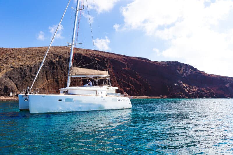 Catamaran Cruises in Santorini
