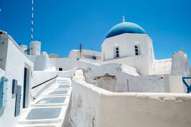 Megalochori, Santorini